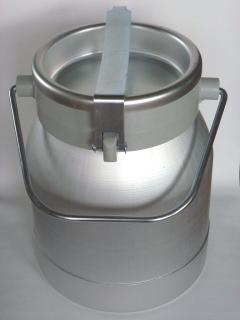 10 Liter Milchkanne aus Aluminium