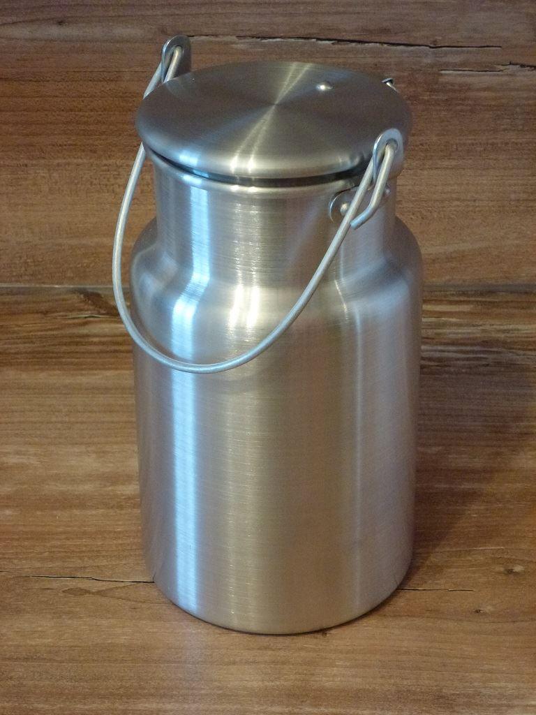 1,5 Liter Aluminium Milchkanne mit Deckel
