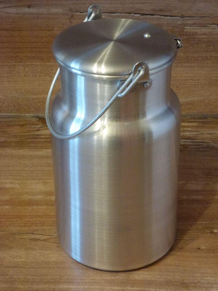 2 Liter Aluminium Milchkanne