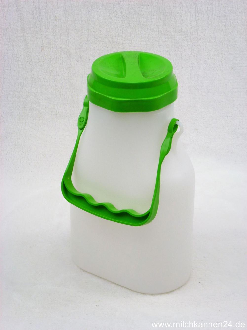 2 Liter Kunststoff Milchkanne oval, für Kühlschrank